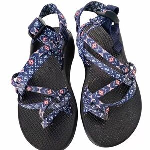 Chaco | Grandeur Womens Size 7 Blue Open Toe Watersport  Hiking Sandals